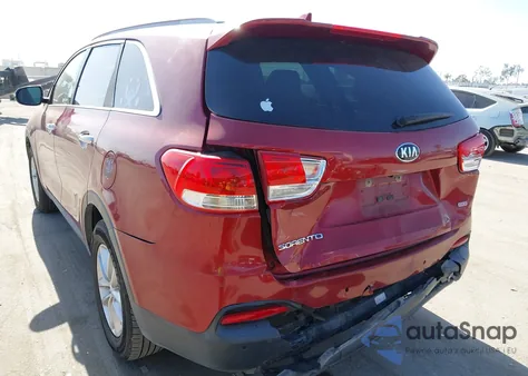 2016 Kia Sorento 2.4L Lx from USA, damaged, VIN 5XYPG4A3XGG091227
